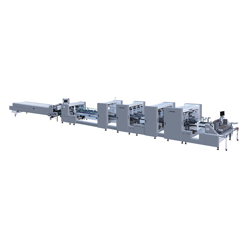 Mesin gluer folder 4 dan 6 sudut automatik